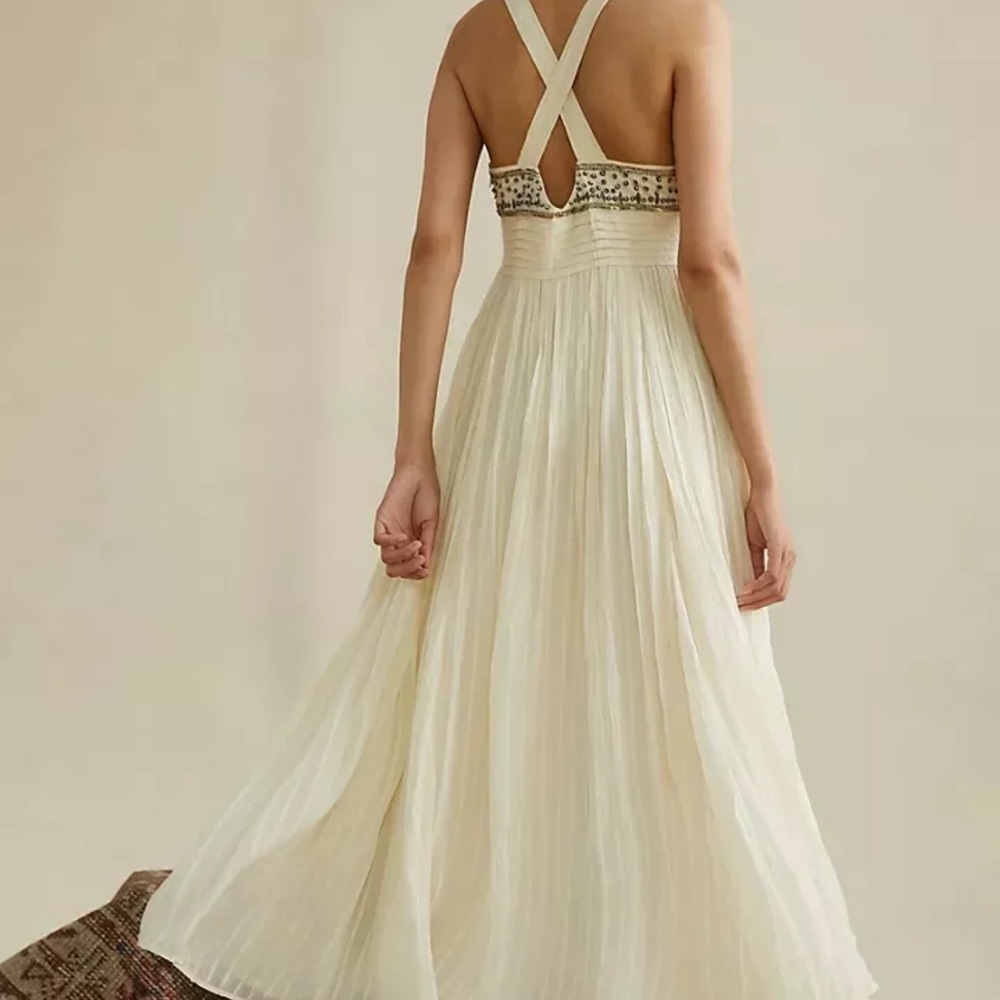 Anthropologie Zvezda Embellished Maxi Dress - Picture 4 of 6